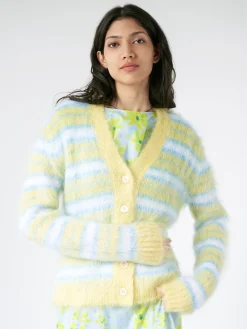 Marni - Mohair Cardigan in Celery