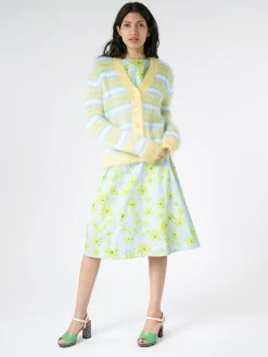 Marni - Mohair Cardigan in Celery