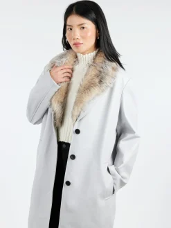 Marni - Nappa Leather Coat in Sodium