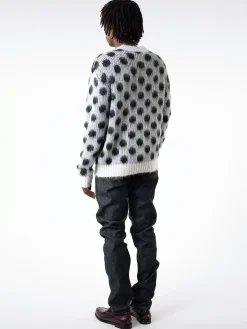 Marni - Roundneck Sweater in Lily White (Multi)