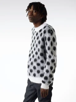 Marni - Roundneck Sweater in Lily White (Multi)