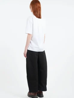 Marni - Short Sleeve Shirt with Marni Mending in White