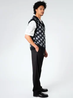Marni - V Neck Sweater Vest in Black