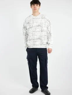 Marni - Wool Cargo Pants in Blublack