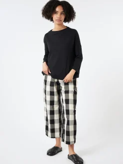 Ma'ry'ya - Boatneck Shirt in Black