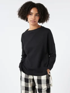 Ma'ry'ya - Boatneck Shirt in Black