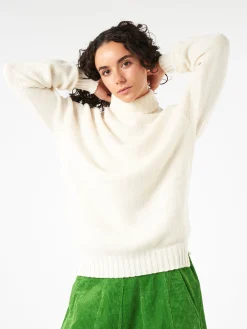 Ma'ry'ya - Dorothy Turtleneck in White