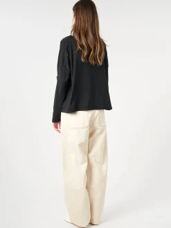 Ma'ry'ya - Long Sleeve Shirt in Black