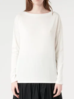 Ma'ry'ya - Long Sleeve Tee in White