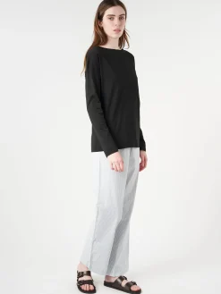 Ma'ry'ya - Long Sleeve Tee in Black