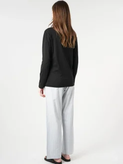 Ma'ry'ya - Long Sleeve Tee in Black