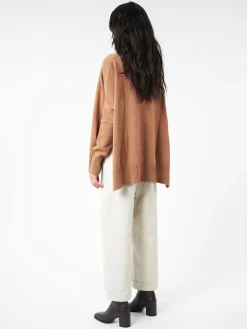 Ma'ry'ya - YLK023 Turtleneck in Camel