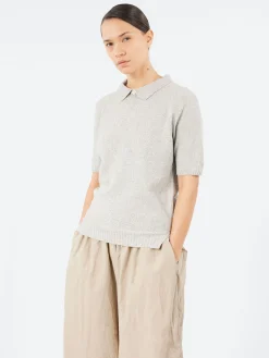 Ma'ry'ya - YPK002 Polo in Light Grey