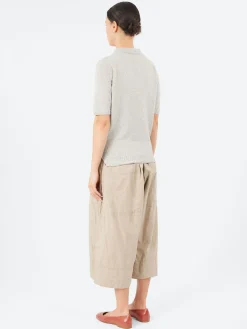 Ma'ry'ya - YPK002 Polo in Light Grey