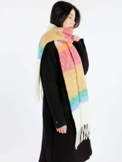 Massimo Alba - Rainbow Scarf in Soy