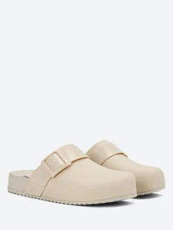 Melissa - Cozy Clog in Cream