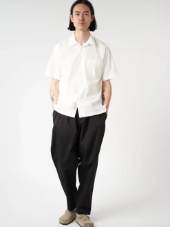 Merz b. Schwanen - Bowling Shirt in White