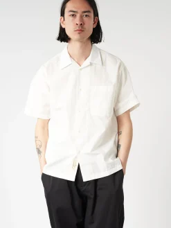 Merz b. Schwanen - Bowling Shirt in White