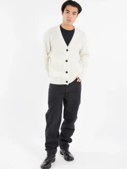 Merz B. Schwanen - LOCG02 Cardigan in Natural