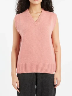 Merz b. Schwanen - LOVE03 Vest in Rosewood