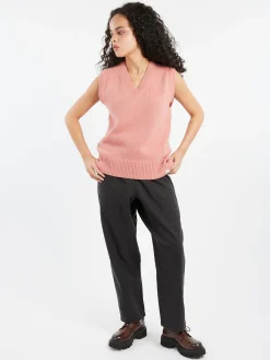 Merz b. Schwanen - LOVE03 Vest in Rosewood