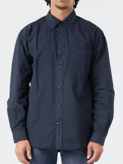 Merz b. Schwanen - SHIRT01 Unisex Shirt in Dark Navy