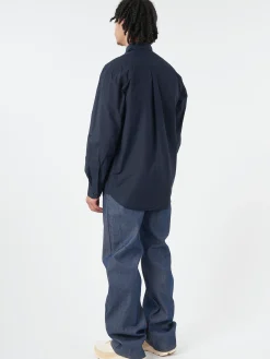 Merz b. Schwanen - SHIRT01 Unisex Shirt in Dark Navy