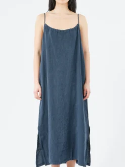 Merz b. Schwanen - Strap Dress in Denim Blue