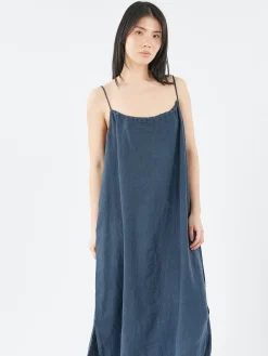 Merz b. Schwanen - Strap Dress in Denim Blue