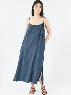 Merz b. Schwanen - Strap Dress in Denim Blue