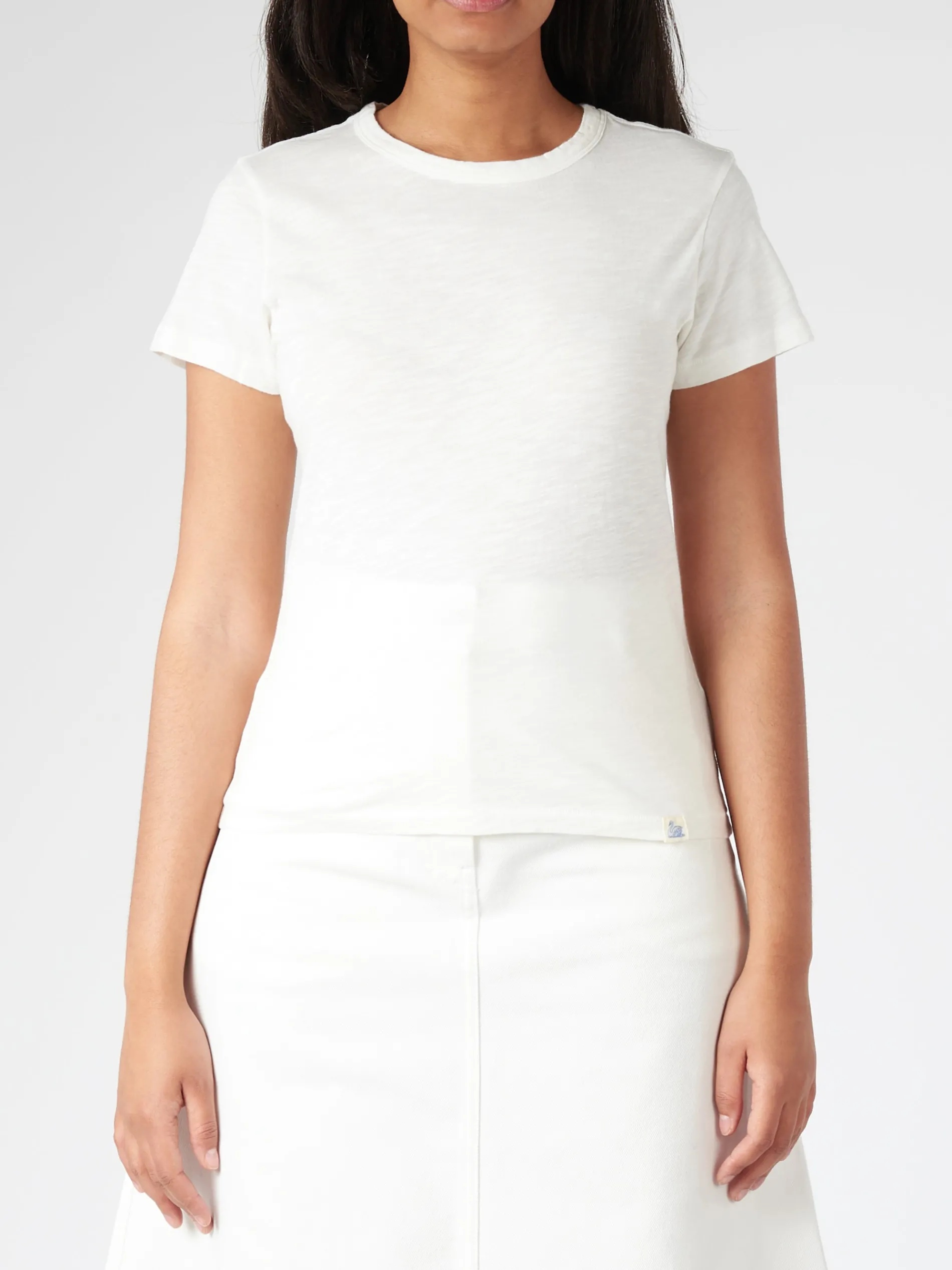 Merz b. Schwanen - Women's Relaxed T-Shirt in White