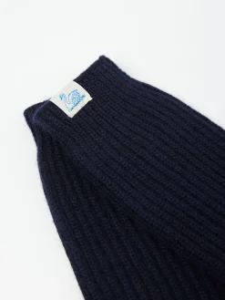 Merz b. Schwanen - Wrist Warmers in Dark Navy