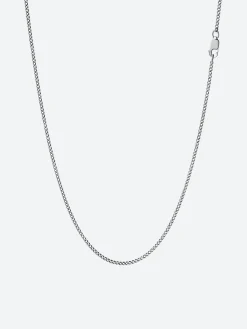 Miansai - 1.3mm Cuban Chain Necklace in Polished Silver