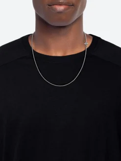 Miansai - 1.5mm Orb Chain Necklace in Polished Silver