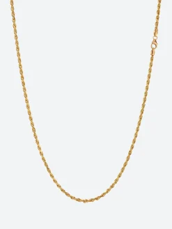 Miansai - 2.4mm Rope Chain Necklace in Polished Gold