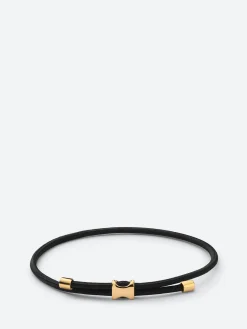 Miansai - Orson Pull Bungee Rope in Black Gold