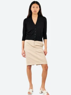 MJ Watson - 2504 Cardigan in Black