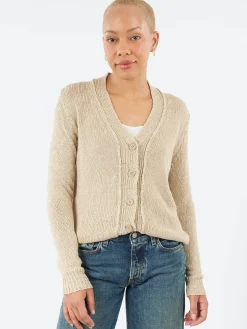 MJ Watson - 2541 Cardigan in Flax