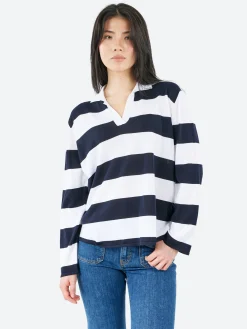 MJ Watson - 2520 Polo in Navy and White