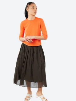 MJ Watson - 2512 Round Neck Pullover in Flame