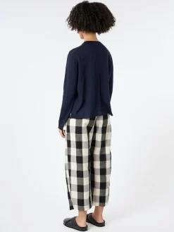MJ Watson - Boxy Pullover in Navy