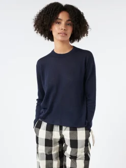MJ Watson - Boxy Pullover in Navy