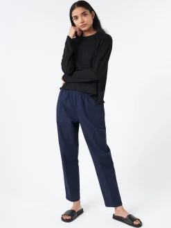 MJ Watson - Boxy Pullover in Black