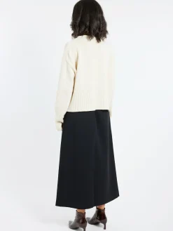 MJ Watson - Cashmere Blend Sweater in Natural