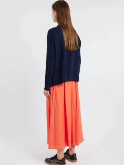 MJ Watson - Cashmere Blend Cardigan in Navy