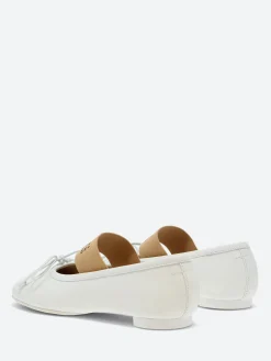 MM6 Maison Margiela - Anatomic Numeric Ballerinas in White