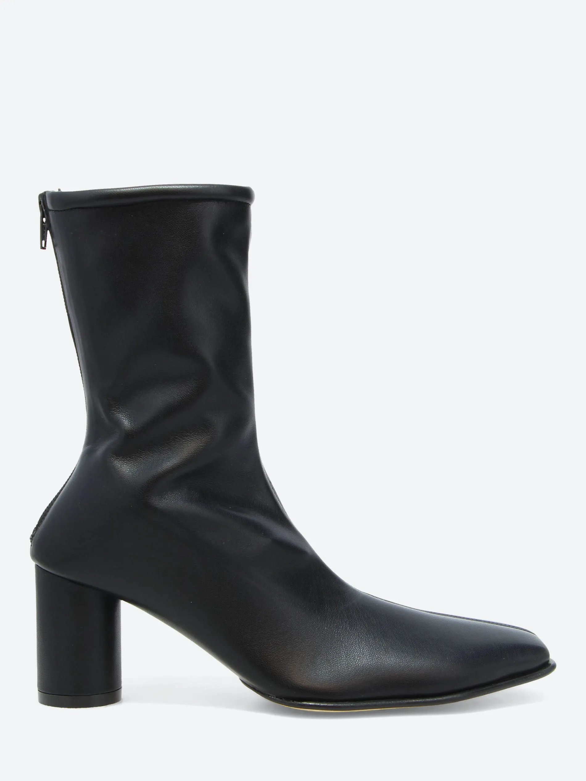 MM6 Maison Margiela - Anatomic Ankle Boots in Black