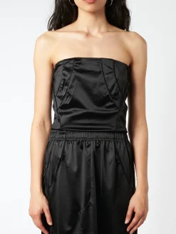 MM6 Maison Margiela - Track Bustier in Black