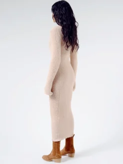 MM6 Maison Margiela - V-Neck Cropped Sweater in Alba