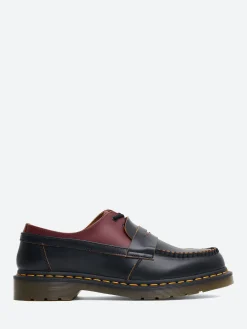 MM6 Maison Margiela x Dr. Martens - 1461 Penton Mash Up in Black and Cherry